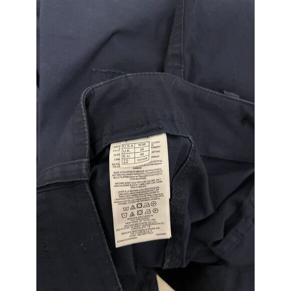 Brooks Brothers Men's Blue Shorts Size W36 Golf Comfy Adjustable - Picture 4 of 7